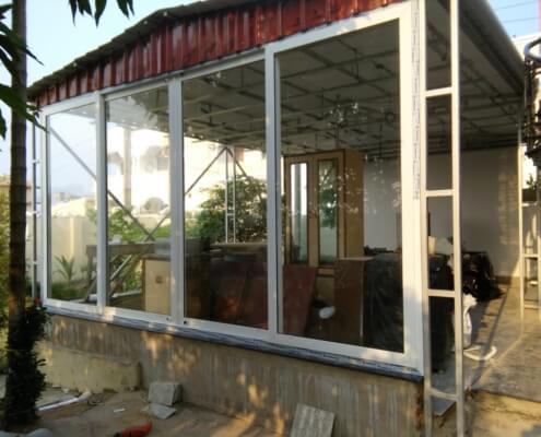 sliding aluminium windows installation