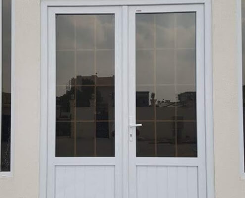 sample upvc double door